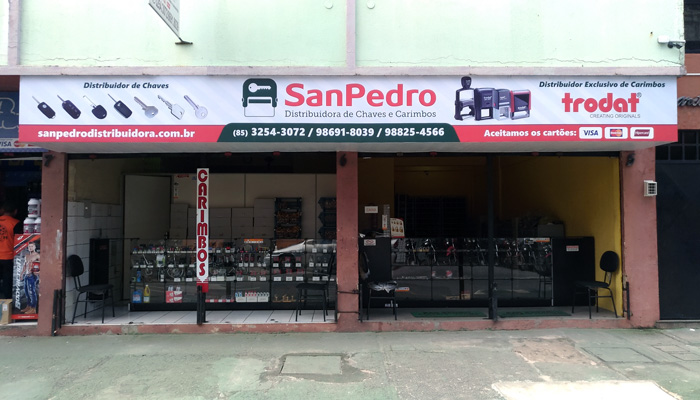 Loja San Pedro Distribuidora de Chaves e Carimbos